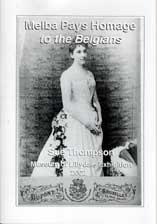 Melba Pays Homage to the Belgians